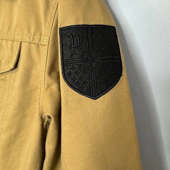 Profound Aesthetic Jacket Mens Tan Cotton Workwear Utility Sz L - Picture 8 of 14